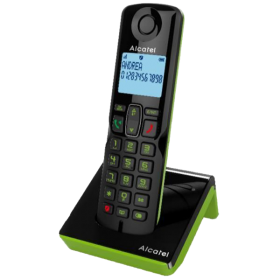 ALCATEL Cordless S280 Black/Green